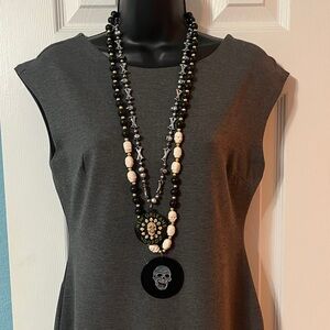 Mardi Gras Voodoo Bead Pair